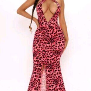 BNWT  Beautiful Leopard Maxi Dress 🐆